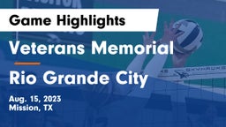 Veterans Memorial  vs Rio Grande City  Game Highlights - Aug. 15, 2023