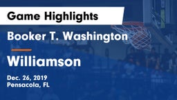 Booker T. Washington  vs Williamson  Game Highlights - Dec. 26, 2019