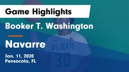 Booker T. Washington  vs Navarre  Game Highlights - Jan. 11, 2020