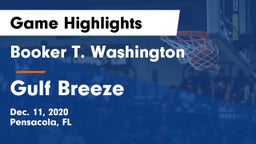 Booker T. Washington  vs Gulf Breeze  Game Highlights - Dec. 11, 2020