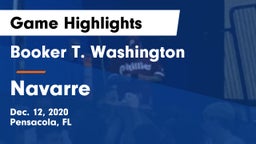 Booker T. Washington  vs Navarre  Game Highlights - Dec. 12, 2020