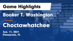 Booker T. Washington  vs Choctawhatchee  Game Highlights - Jan. 11, 2021