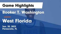 Booker T. Washington  vs West Florida  Game Highlights - Jan. 20, 2023