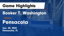 Booker T. Washington  vs Pensacola  Game Highlights - Jan. 20, 2023