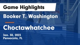 Booker T. Washington  vs Choctawhatchee  Game Highlights - Jan. 30, 2023