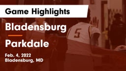 Bladensburg  vs Parkdale  Game Highlights - Feb. 4, 2022