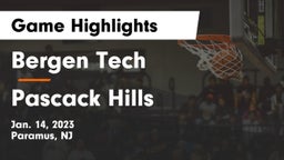 Bergen Tech  vs Pascack Hills  Game Highlights - Jan. 14, 2023