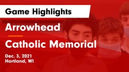 Arrowhead  vs Catholic Memorial Game Highlights - Dec. 3, 2021