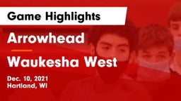 Arrowhead  vs Waukesha West  Game Highlights - Dec. 10, 2021