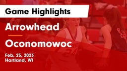 Arrowhead  vs Oconomowoc  Game Highlights - Feb. 25, 2023