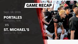 Recap: Portales  vs. St. Michael's  2016
