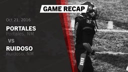 Recap: Portales  vs. Ruidoso  2016