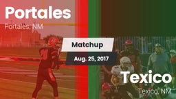 Matchup: Portales vs. Texico  2017