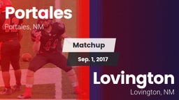Matchup: Portales vs. Lovington  2017