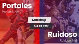Matchup: Portales vs. Ruidoso  2017