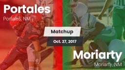 Matchup: Portales vs. Moriarty  2017