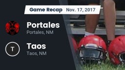 Recap: Portales  vs. Taos  2017