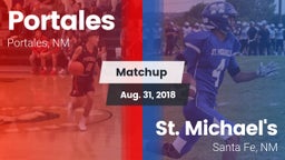 Matchup: Portales vs. St. Michael's  2018