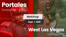 Matchup: Portales vs. West Las Vegas  2018