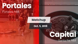 Matchup: Portales vs. Capital  2018