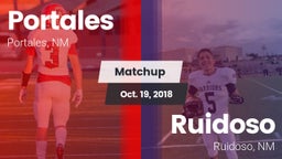 Matchup: Portales vs. Ruidoso  2018