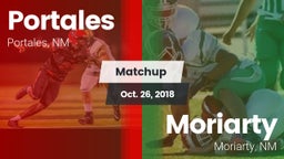 Matchup: Portales vs. Moriarty  2018