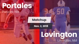 Matchup: Portales vs. Lovington  2018