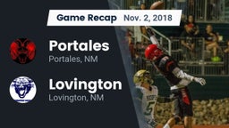 Recap: Portales  vs. Lovington  2018