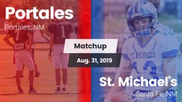 Matchup: Portales vs. St. Michael's  2019