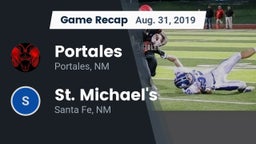 Recap: Portales  vs. St. Michael's  2019