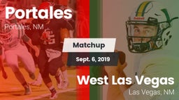 Matchup: Portales vs. West Las Vegas  2019