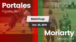 Matchup: Portales vs. Moriarty  2019
