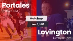 Matchup: Portales vs. Lovington  2019