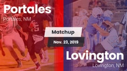 Matchup: Portales vs. Lovington  2019