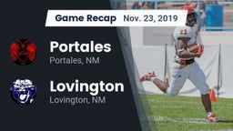 Recap: Portales  vs. Lovington  2019