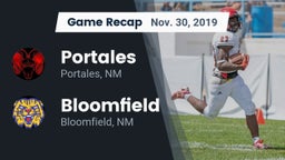 Recap: Portales  vs. Bloomfield  2019