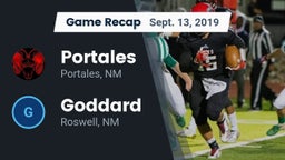 Recap: Portales  vs. Goddard  2019