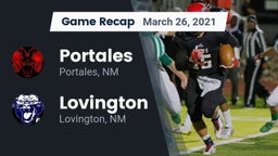 Recap: Portales  vs. Lovington  2021