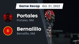Recap: Portales  vs. Bernalillo  2022