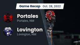 Recap: Portales  vs. Lovington  2022