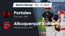 Recap: Portales  vs. Albuquerque Academy  2023