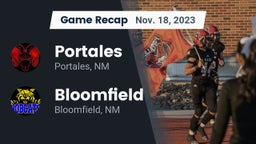 Recap: Portales  vs. Bloomfield  2023