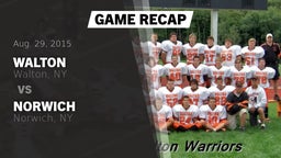 Recap: Walton  vs. Norwich  2015