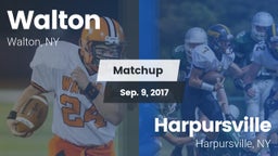 Matchup: Walton  vs. Harpursville  2017