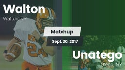 Matchup: Walton  vs. Unatego  2017