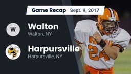 Recap: Walton  vs. Harpursville  2017