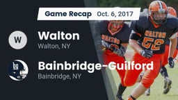 Recap: Walton  vs. Bainbridge-Guilford  2017