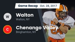 Recap: Walton  vs. Chenango Valley  2017
