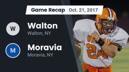 Recap: Walton  vs. Moravia  2017