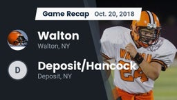Recap: Walton  vs. Deposit/Hancock  2018